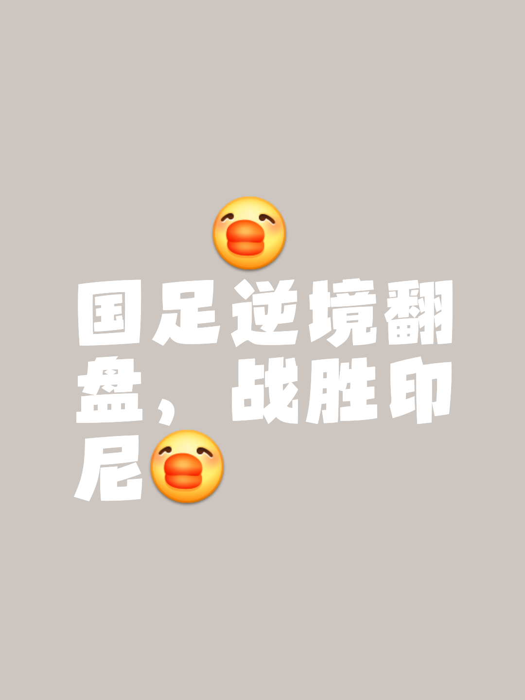 球迷心中期待已久的胜利终于实现