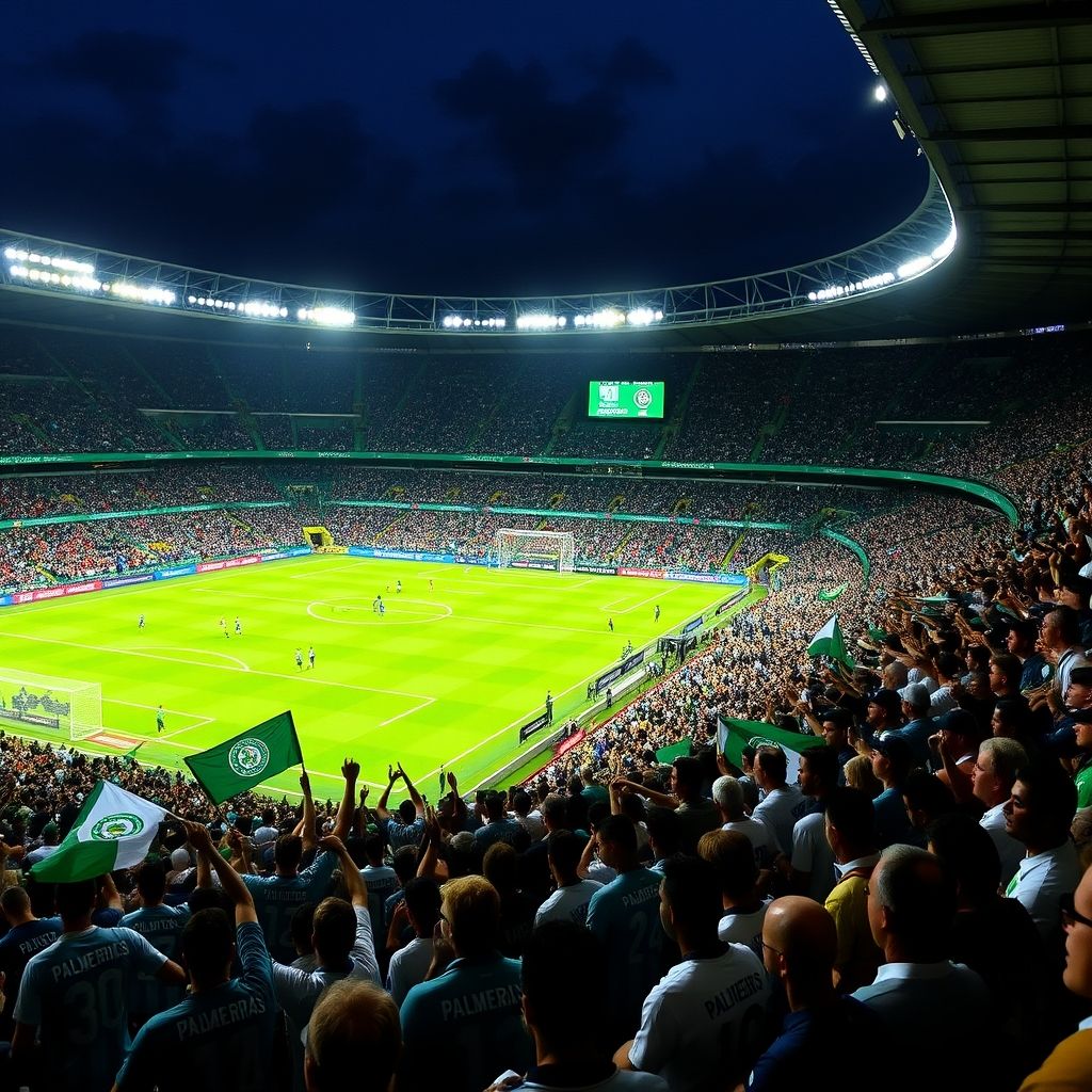 开云体育-帕尔梅拉斯主场氛围火爆，球迷热情助阵