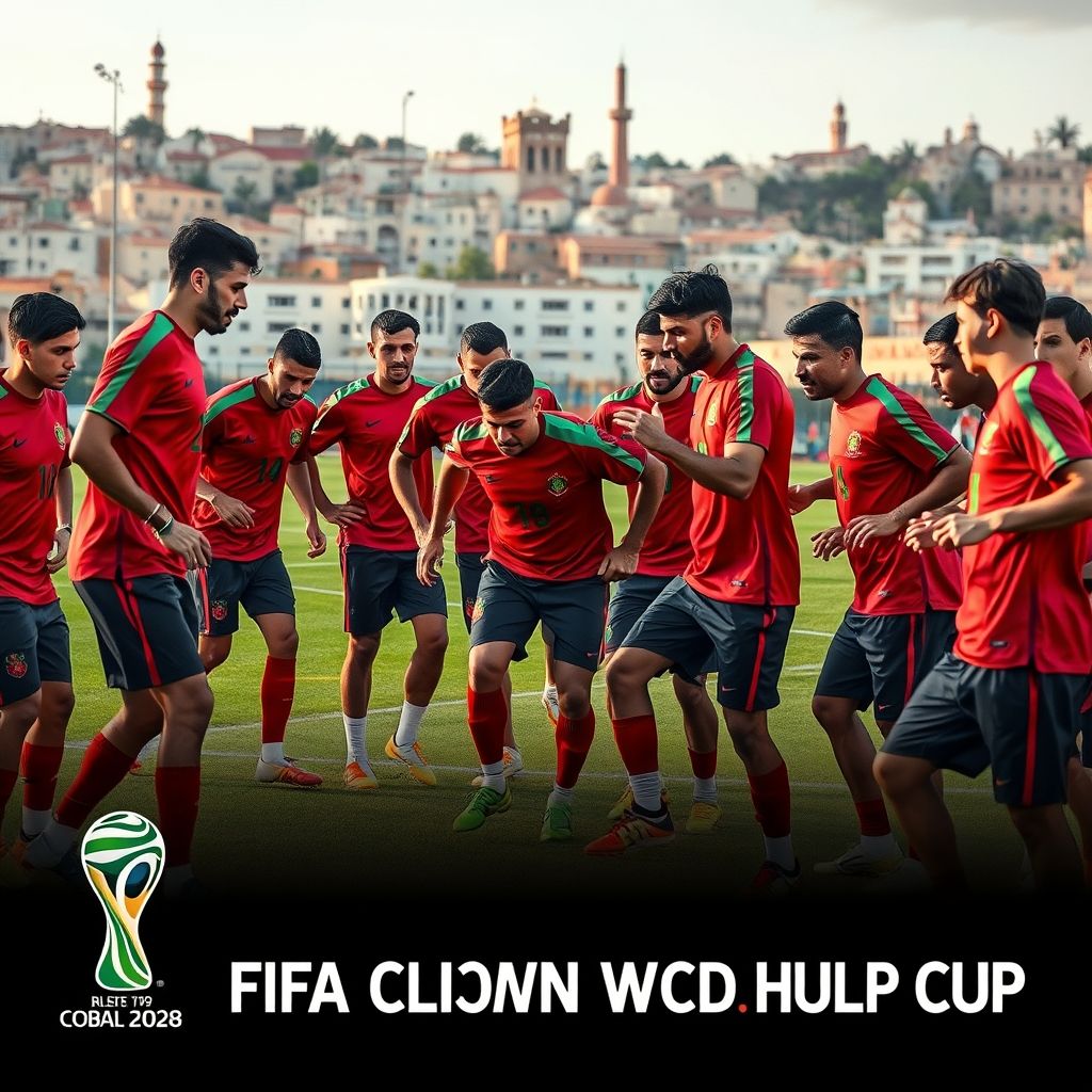 开云体育APP下载-摩洛哥瓦赫达球员团队氛围良好，备战世俱杯信心满满